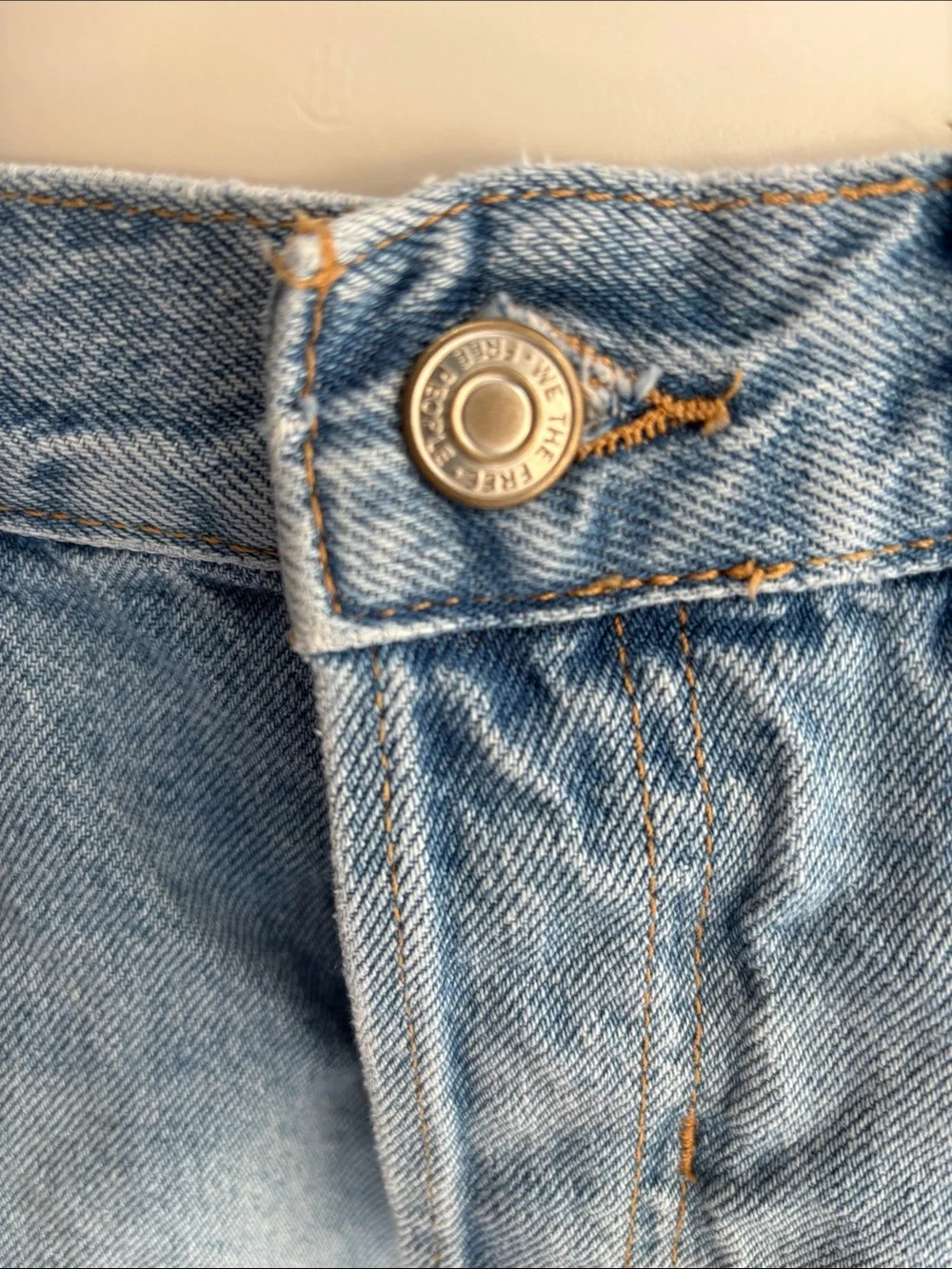 WE THE FREE denim shorts